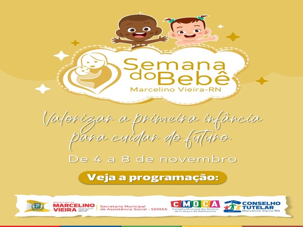 SEMANA DO BEBÊ - SE LIGA NA PROGRAMAÇÃO.