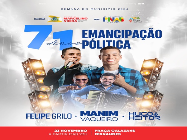 FESTA DE EMANCIPAÇÃO POLÍTICA - 2024